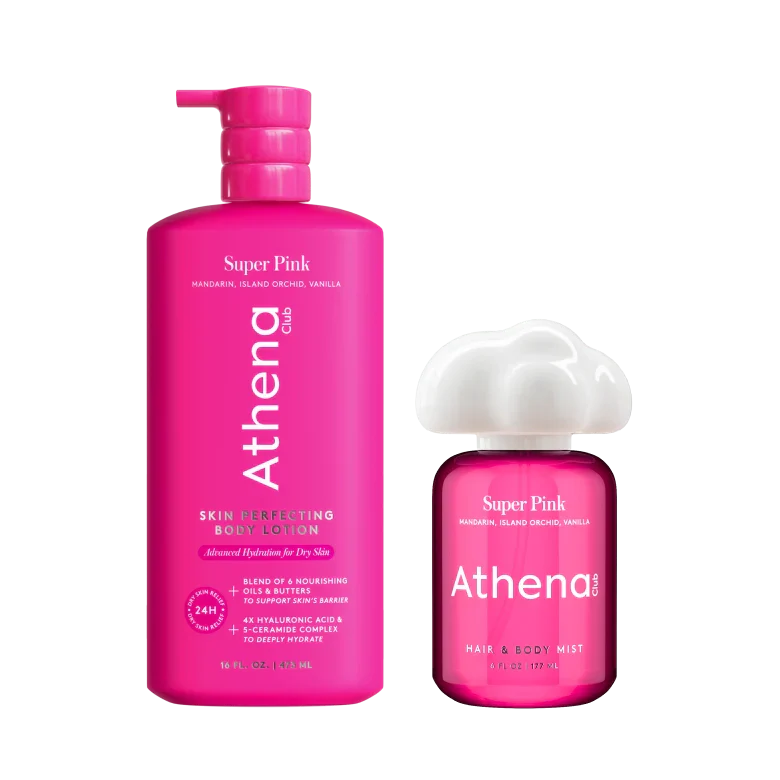 Lotion and Mist Duo - Ready Routine Super Pink