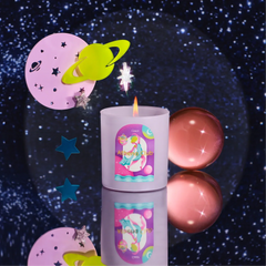 Cosmic Light Candle - Clean Mood