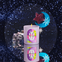Cosmic Light Candle - Clean Mood