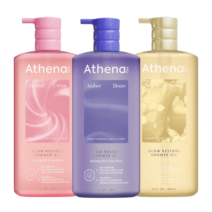 Glow Restore Shower Oil Trio - Clean Bundle Clean Bundle