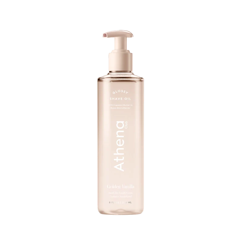 Glossy Shave Oil - Simple Routine Golden Vanilla