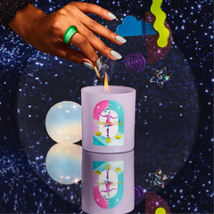 Cosmic Light Candle - Clean Mood