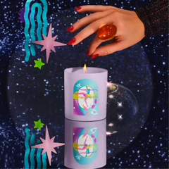 Cosmic Light Candle - Clean Mood